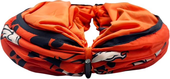 NFL Denver Broncos Cat Tunnel Tube Toy with Plush Football Catnip and Feathers Collapsible Tunnel for Cats to Play, Peek and Hide, Sporty & Fun Cat Tunnel Toy with Team Logo All-Over Design! - Image 10