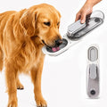 Dog Water Bottle Portable, 11.8 oz(350 ml) | Leak-Proof, BPA-Free, Lightweight, Foldable for Hiking, Walking, Car Rides,Grey by Unknown