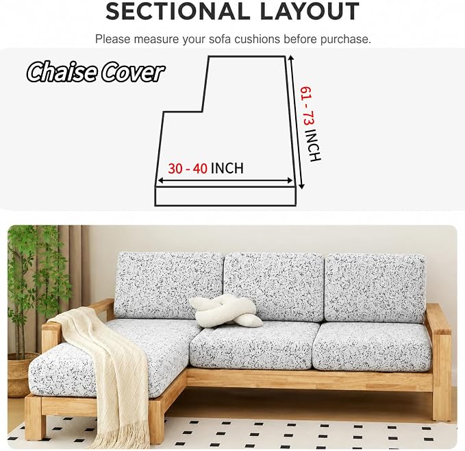 Stretch Sofa Slipcover, 2026 Upgraded Non Slip Couch Cover with Adjustable Straps, Pet Dog Cat Friendly Furniture Protector for 3 Seater, Washable for Living Room - Image 3