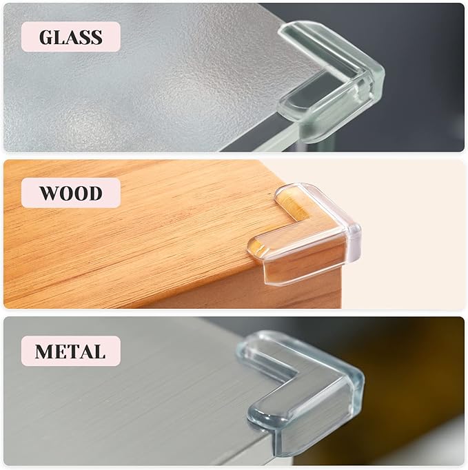 12 Pack Corner Protectors, Corner Guards, Table Corners,Corner Bumpers | corner protector baby, furniture corner protectors, corner guards for furniture , table corner protector for baby - Image 4