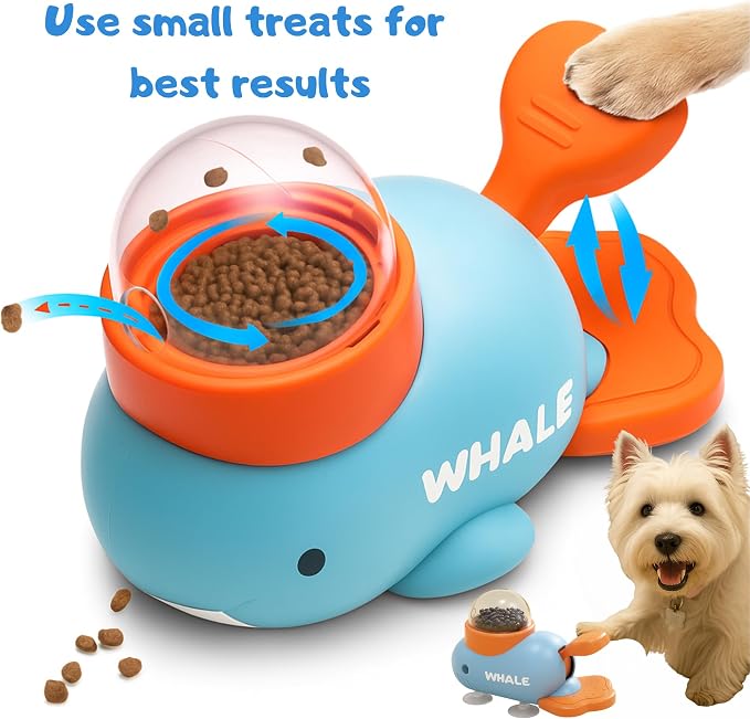 Interactive Dog Toy with Suction Cups, Treat Dispensing Slow Feeder Puzzle for Small & Medium Dogs – Keeps Dogs Busy & Reduces Boredom - Image 4