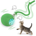 Interactive cat Toys for Indoor Cats, Speedy Tail 3.0 Cat Toy, Motion Activate cat Toy Ball，Automatic Toys for Bored Indoor Cats, Speedy Tail 2.0 Cat Toy, Rechargeabl(Green) by Unknown