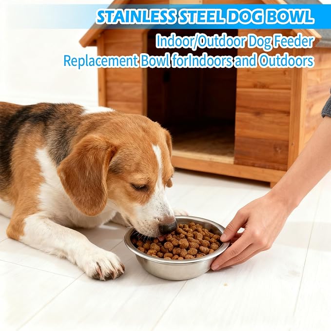 24 PCS Small Metal Dog Bowls Stainless Steel | Pet Food and Water Bowls, For Dogs & Cats, Rust-Resistant, Easy to Clean, Dishwasher Safe - Image 5