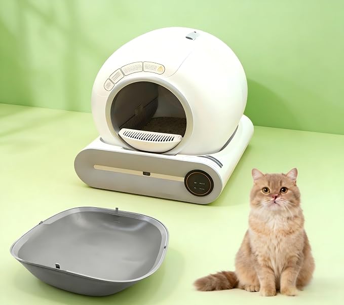Silicone Cat Litter Pad Fits 65L Litter &9L Waste Bins Self-Cleaning Box Waterproof Anti-Stick (One Pad with Cleaning Set) - Image 2