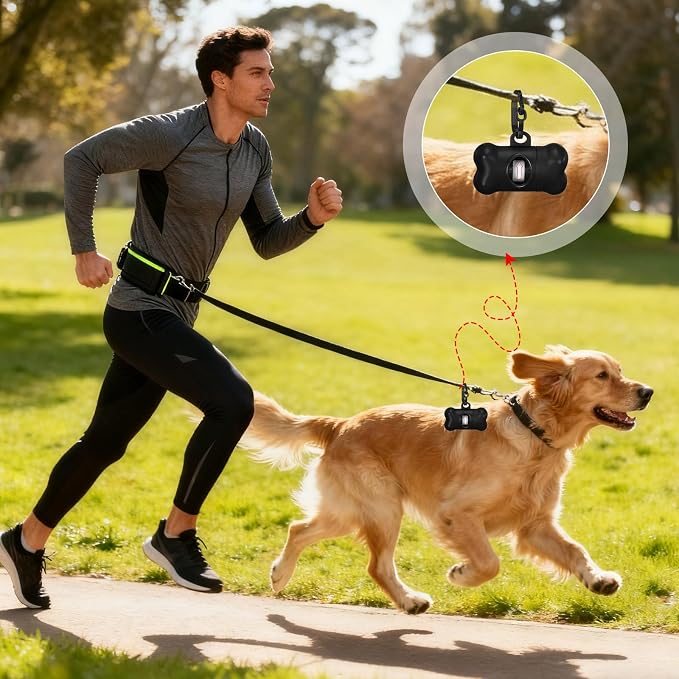 Zhehao 50 Pack Dog Poop Bag Holders for Leashes | Clip-on waste bag holders attach to leashes, belts, or pet gear for walks, travel, parks, homes, and pet businesses - Image 5
