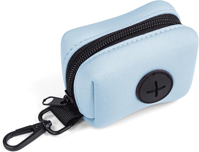 Wolfone Dog Waste Bag Holder Leash Poop Bag Dispenser with Secure Clip | Secure Clip Design Durable & Odor-Free Universal Bag Fit Lightweight & Portable Stylish Color Options by Wolfonepetsupplies