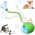 Speed 2.0 Tail Interactive Cat Toys for Indoor Cats, Moving Cat Toy | Chirping & Motion Activate Cat Toy, Smart Kitten Toys Rolling Ball Moving Ball, Electric Dog Cat Ball for Enrichment Exercise by Unknown