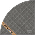 GORILLA GRIP Cat Litter Box Mat, 32x32, Cushioned Coil Mesh Litter Trapping Mats, Scatter Control Supplies for Less Mess, Phthalate Free, Ultra Deep Catch Grooves, Rinse or Vacuum to Clean, Gray by Unknown
