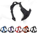 No Pull Dog Harness for Small Medium Large Dogs Adjustable Reflective Pet Vest with Front Clip Padded Harness for Dogs Easy Control Handle Best for Outdoor Training and Walking Black XL by Bokelai