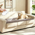 Leakproof Couch Cover for Dogs, Non Slip Washable Sofa Protector | Stain-Resistant Window Seat Cushions Chair Mat Car Seat Cover for Kids Pets (Khaki 27.6" x 82.7") by Wnote