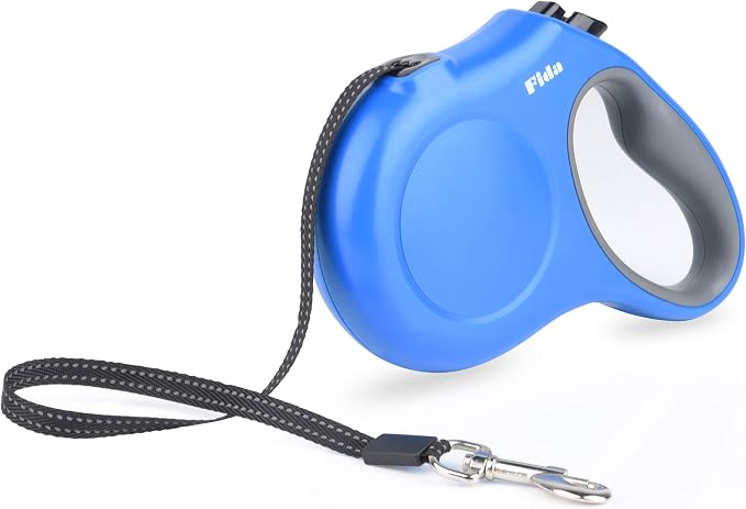 Fida Retractable Dog Leash, 16ft Heavy Duty Pet Walking Leash for Medium/Large Dog up to 110 lbs, Tangle Free. One-Hand Brake (Large, Blue) - Image 8