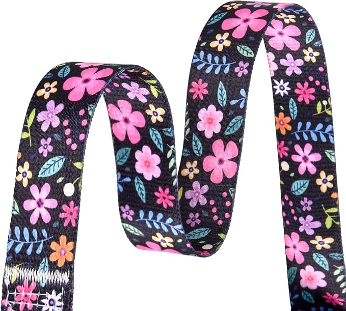 Mihqy Dog Collar for Small Dogs Puppy Cats,Fashion Design, Floral,XS | Neck Fit 7.9"-11.8", Multiple Patterns，4 Sizes for Small Medium Large Dogs, Comfortable for Walks and Outdoor Hikes - Image 5
