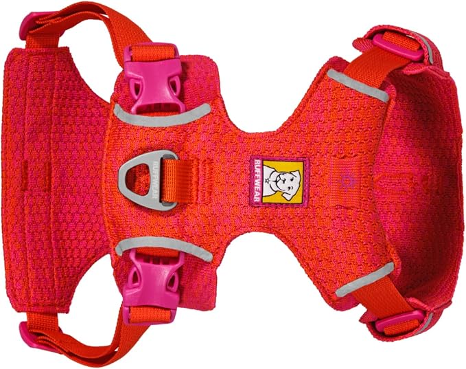 Ruffwear, Front Range Flex Dog Harness, Engineered Knit Construction for Ultimate Fit and Mobility, Lightweight Flexible Everyday Harness with Dual Leash Clips, Rose Violet, X-Small - Image 9