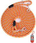 Long Dog Leash for Dog Training 10FT 16FT/30FT/50FT/100FT, Reflective Threads Rope Dog Leash, Heavy Duty Dog Lead for Large Medium Small Dogs Walking Playing, Camping, or Yard by Lanwandeng