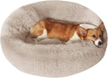 JOLLYVOGUE Dog Bed, Calming Anti-Anxiety Large Dog Bed, Fluffy Donut Cushion for Medium and Large Pets (27"/30"/36") by JOLLYVOGUE