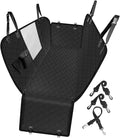 Femuar Dog Car Seat Cover with Storage Pockets Mesh Visual Window, Waterproof Nonslip , Heavy Duty Scratchproof Pet Dog Back Seat Cover Hammock for Cars Trucks and SUVs by GuangzhouTailinTechnologyCo