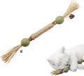 PAZ'S GIFT Catnip Toy Cat Toys Catnip Toy cat chew Toy cat Kicking silvervine Stick Teeth Cleaning Cute Kitten Teething Indoor Interactivecat Dental Care Matatabi (Catnip Balls) by PAZ%27S+GIFT
