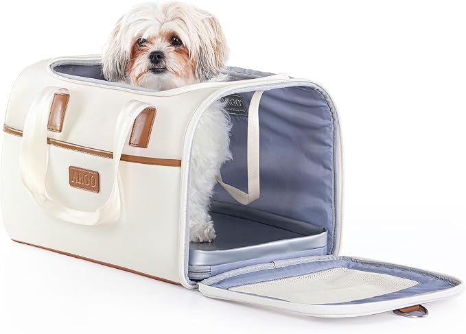 Traveler's Choice Argo Pawsport to Adventure Pet Carrier, Tan - Image 12