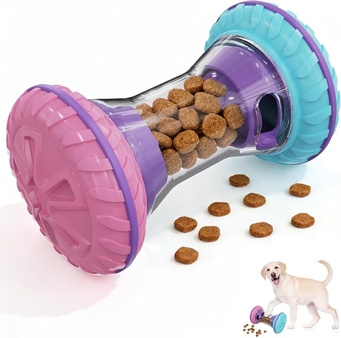 MateeyLife Interactive Dog Puzzle Toy for Small Medium Large Dogs | Adjustable Treat Dispensing Slow Feeder, Interactive Dog Toys Roller, Boredom Relief Enrichment Toys to Keep Them Busy by MateeyLife