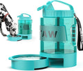 77oz Portable Dog Water Bottle, Large Travel Water Bowls for Dogs Camping Essentials Hiking Park Traveling Beach Walk Accessories, Dog Water Bowl Dispenser with Pull-Out Drinking Bowl, BPA Free by lesotcbrand