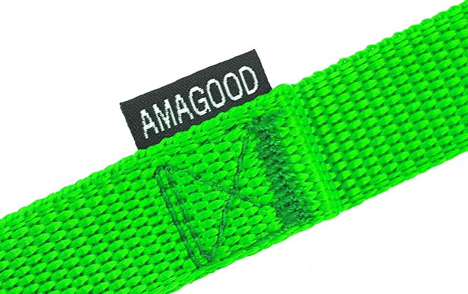 AmaGood Dog/Puppy Obedience Recall Training Agility Lead-15 ft 20 ft 30 ft 50 ft Long Leash-for Dog Training,Recall,Play,Safety,Camping (50feet, Green) - Image 6
