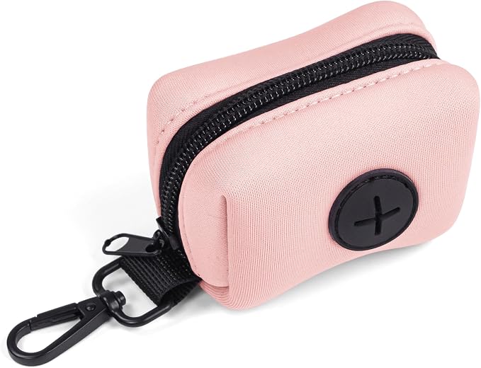 Wolfone Dog Waste Bag Holder, Leash Poop Bag Dispenser with Secure Clip | Secure Clip Design Durable & Odor-Free Universal Bag Fit Lightweight & Portable Stylish Color Options by Wolfonepetsupplies