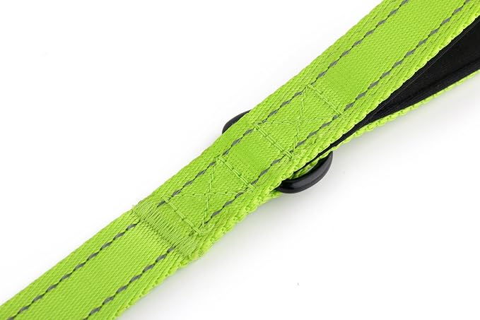 Dog Leash 6ft Long,Traffic Padded Two Handle,Heavy Duty,Reflective Double Handles Lead for Control Safety Training,Leashes for Large Dogs or Medium Dogs,Dual Handles Leads(Green) - Image 9