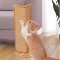 SHENGOCASE 20.5" Tall No Drilling Wall Sofa Couch Corner Cat Sisal Scratcher,Scratching Post,Replaceable Sisal Scratch Pad Mat, Couch Protector by SHENGOCASE