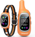 2-in-1 Dog Shock Collar and Bark Collar for Dogs – 3300FT Dog Training Collar with Remote, IP67 Waterproof e Collar with Anti-Bark/Beep/Vibration/Shock Modes for Small Medium Large Dog(8-120Lbs) by Unknown