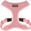 Best Pet Supplies Voyager Aerolite Over the Head Dog Harness, No Pull Breathable Air Mesh Vest, Quick Dry with Reflective Stitching, Adjustable Escape Resistant Harness - Pink, X-Small by BestPetSuppliesLLC