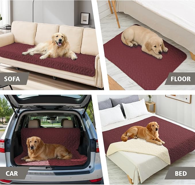 Ameritex Pet Bed Cover Dog Bed Blanket for Sofa and Furniture Waterproof New Pattern Design - Image 3