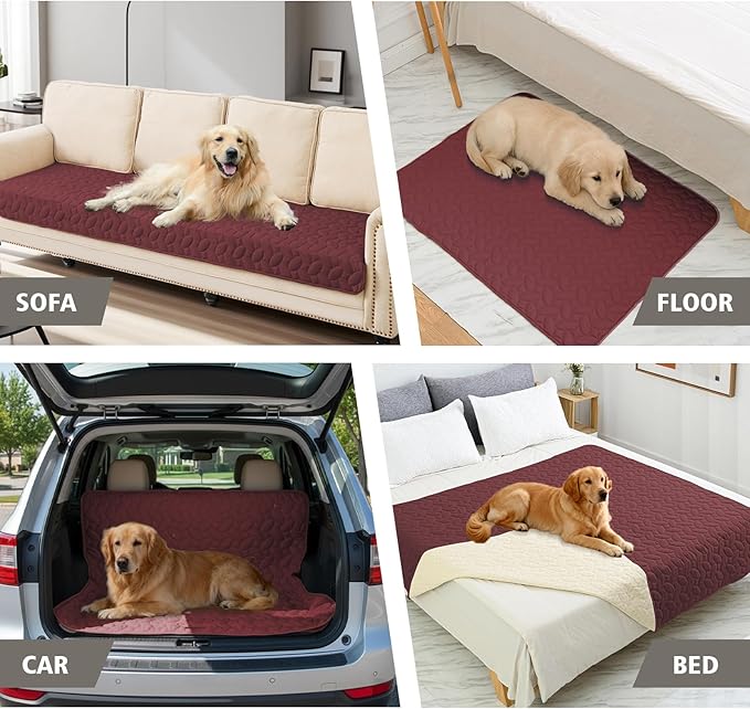 Ameritex Pet Bed Cover Dog Bed Blanket for Sofa and Furniture Waterproof New Pattern Design - Image 3