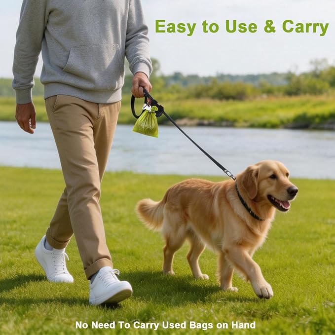 2PCS Dog Poop Bag Holder, Waste Bag Holder, Dog Poop Bag Carrier, Hand Free Holder - Image 4