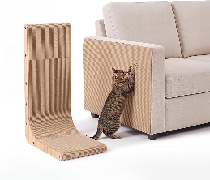 Cat Scratch Furniture Couch Corner Protector from Cat Claws, 78.7x15.8 Inch | Cat Wall Scratcher Mat with Catnip, Adhesive Cat Scratching Pads Renew Cat Stuff Sofa Tree Scratching Post Board Bed Tower by Viraagyiyou