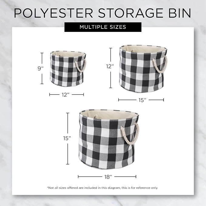 Bone Dry Pet Storage Collection Collapsible Bin, Medium Round, Gray - Image 8