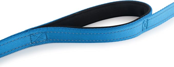 Dog Leash 6ft Long,Traffic Padded Two Handle,Heavy Duty,Reflective Double Handles Lead for Control Safety Training,Leashes for Large Dogs or Medium Dogs,Dual Handles Leads(Blue) - Image 7