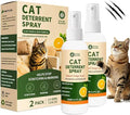 Cat Deterrent Spray for Furniture, Natural Cat Training Spray for Cats to Stop Scratching, Urine Marking & Chewing, Pet Safe for Indoor & Outdoor Use, Orange Scent, 2 Pack (3.4 Fl Oz Each) by Unknown