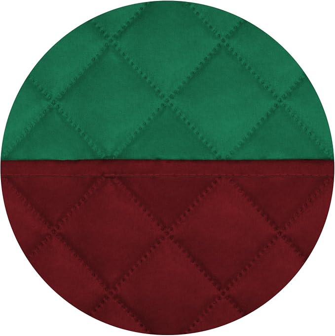PureFit Reversible Chair Sofa Cover Dog Couch Covers for Sofa, 25.5 in | Green/Red, Water Resistant Couch Protector, Washable Pet Couch Cover with Non Slip and Elastic Straps For Kids - Image 5