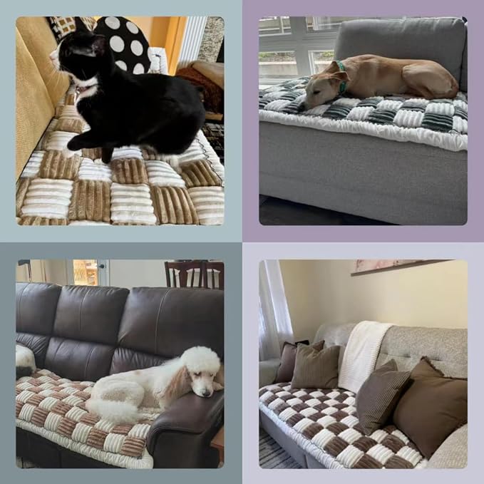 Dog Couch Cover Protector, Dog Couch Coves for Sofa, Couch Cushion for Dogs Washable, Pet Mat Bed Couch Covers for Large Dogs - Image 6
