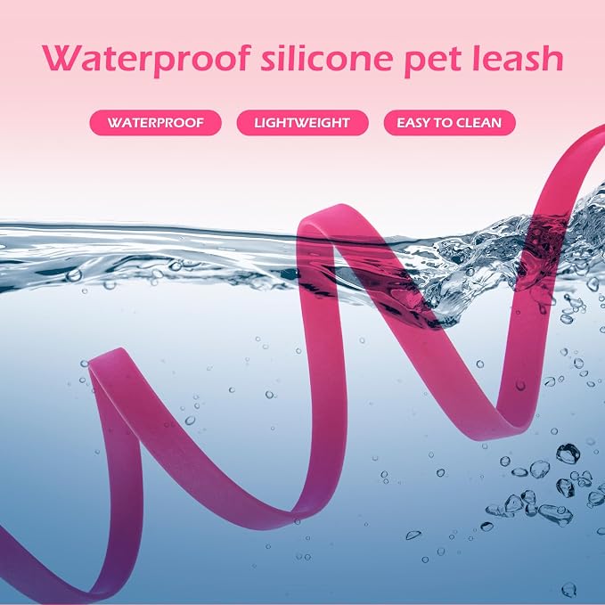 Wolfone Waterproof Dog Leash 50FT Long Line Recall Training Lead | 50FT Dog Leash Durable PVC coated long line with easy clean surface strong nylon core for recall training and outdoor use - Image 5