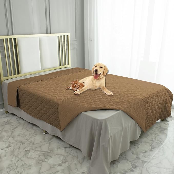 Ameritex Waterproof Dog Bed Cover Pet Blanket for Furniture Bed Couch Sofa Reversible - Image 7