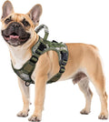 WINGOIN Tactical Dog Harness for Small Dogs,Heavy Duty No Pull Dog Harness | with Handle,Adjustable Reflective,Military K9 Style,Big Size Dog Vest,for German Shepherd,for Walking Training Hunting by WINGOIN