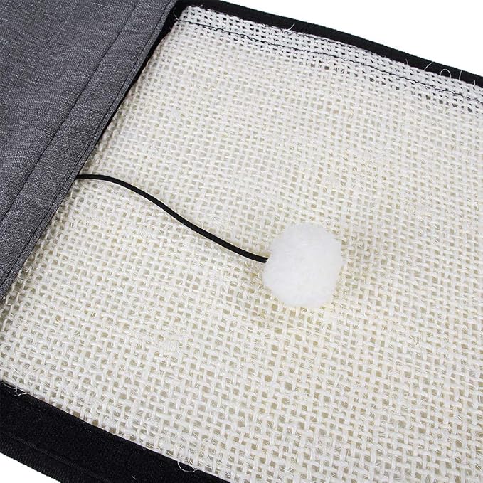 HAOZAIKEJI Cat Scratcher Mat Sofa Protector Natural Sisal Cat Scratching Mat Cat Scratch Couch Cover Heavy Duty Couch Guard Easy Installation Scratch Pad for Grinding Claws Protecting Furniture - Image 7
