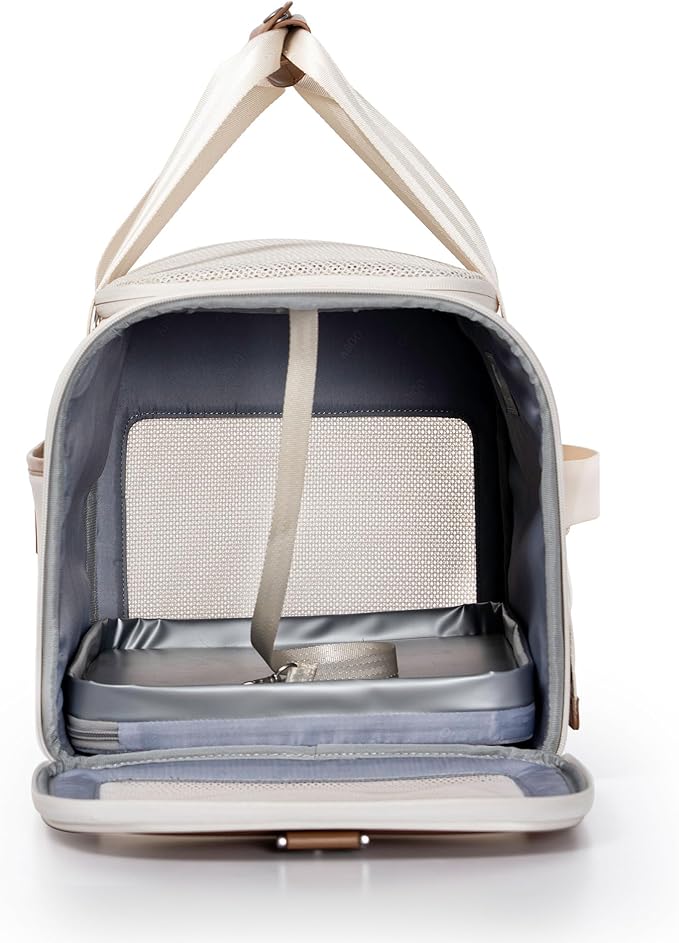 Traveler's Choice Argo Pawsport to Adventure Pet Carrier, Tan - Image 3