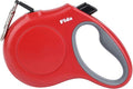 Fida Retractable Dog Leash, 16 ft Dog Walking Leash for Small and Medium Dogs up to 44lbs, 360° Tangle-Free, Red by Fida