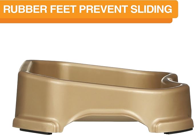 Neater Pet Brands Large Capacity Outdoor Dog Water Bowl for Small Dogs, Cats, Reptiles, Birds, & Small Animals, Outdoor Water Bowls for Dogs (8 Cups), Feed Bowl & Trough, Indoor or Outside, Champagne - Image 6