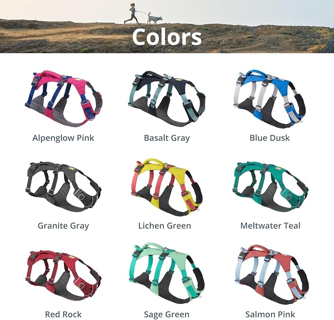 Ruffwear, Flagline Dog Harness, Lightweight and Reflective, No Pull Dog Lift Harness for Hiking, Running and Everyday Use, Lichen Green, XX-Small - Image 9