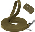Wolfone Waterproof Dog Leash 40FT Long Line Recall Training Lead | Outdoor Dog Leash: Waterproof PVC coated training rope with easy clean design great for recall, swimming and adventures by Wolfonepetsupplies