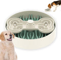 Puzzle Feeder Slow Feeder Dog Bowl for Large Dogs with Non-Slip Base - Adjustable Speed Design, Removable Puzzle Inserts & Dishwasher Safe, Green by PuzzleFeeder