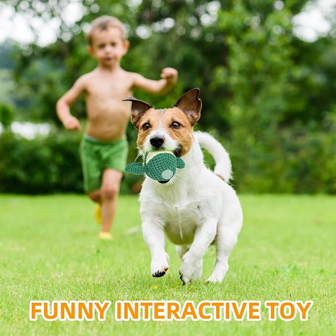 Mihachi Dog Enrichment Toys, Snuffle Toy for Small Medium Dogs, Detachable Dog Puzzles Squeaky Sniffle Interactive Toy for Foraging Training, Boredom and Mental Stimulation, Green Crocodile - Image 4